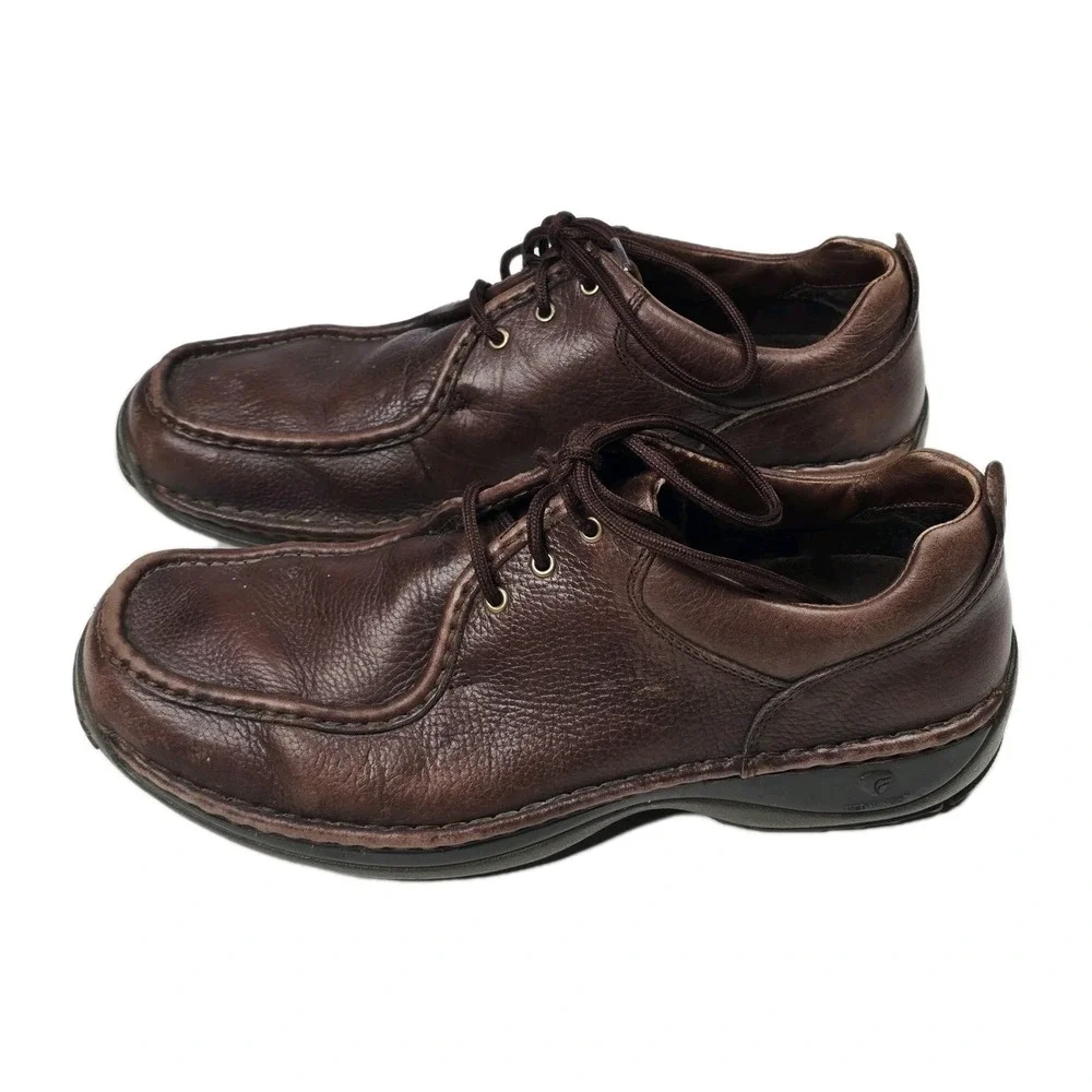 Red‎ Wings 4041 Brown Leather Moc Toe Oxford Shoes Men's Size 11D Lace Up